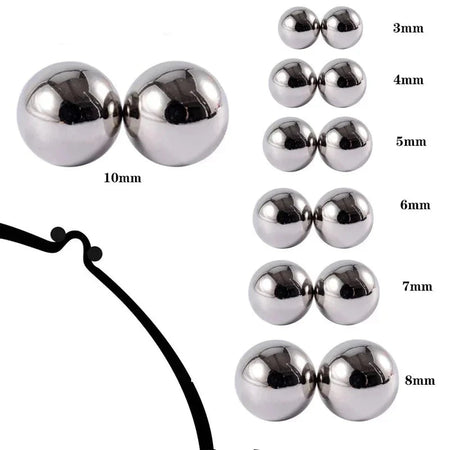 Anneau Aimanté Faux Piercing téton Femme