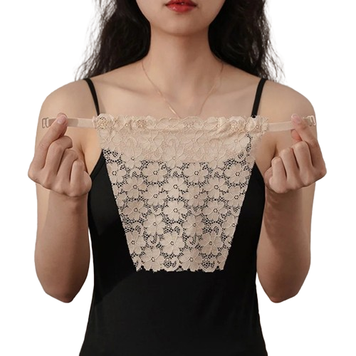Cache Seins Décolleté Beige