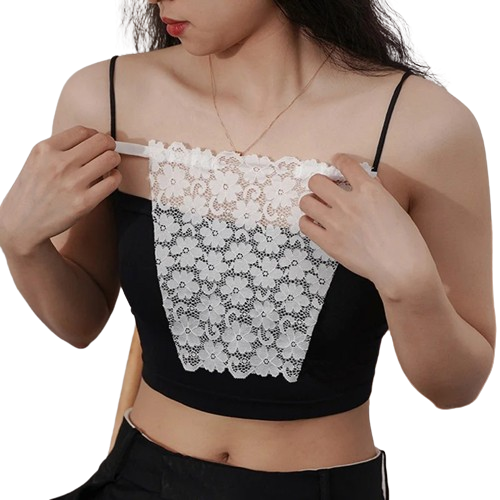 Cache poitrine Couvrant Blanc