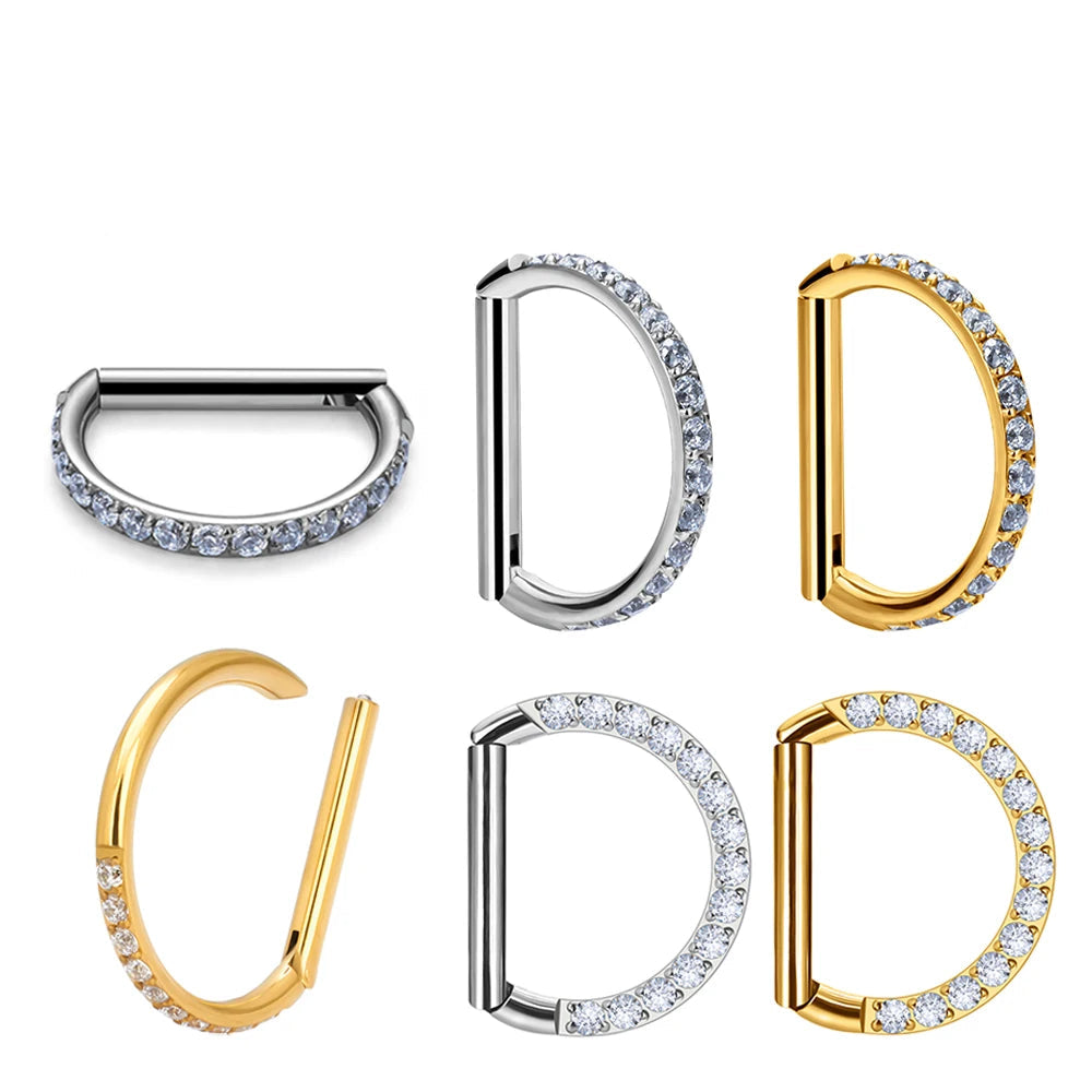 BodyAce Faux Piercings Lèvre Nez Sourcil Tragus - Kit Complet à Coller Pour Visage Non Percé Homme Femme