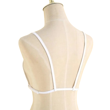 Cache Poitrine Blanc