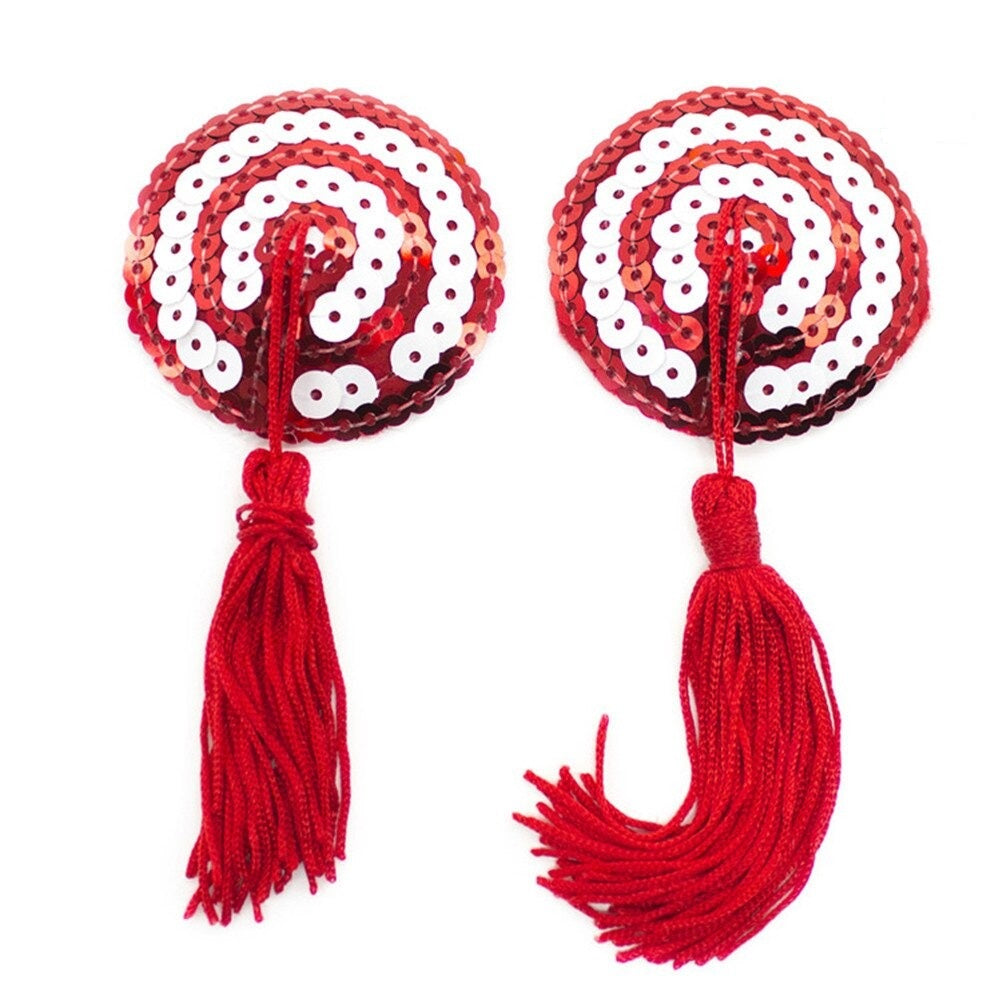 Cache tétons Burlesque Noeud et Paillettes Noir | A Mes Amours Cache tétons Burlesque Noeud et Paillettes Noir | A Mes Amours