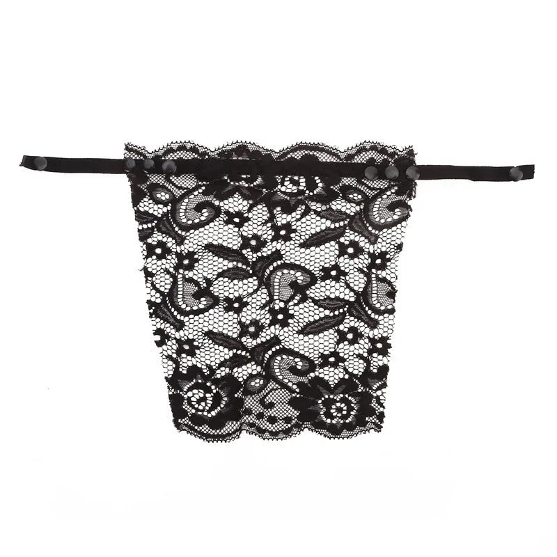 Couvre Décolleté Effet Dentelle