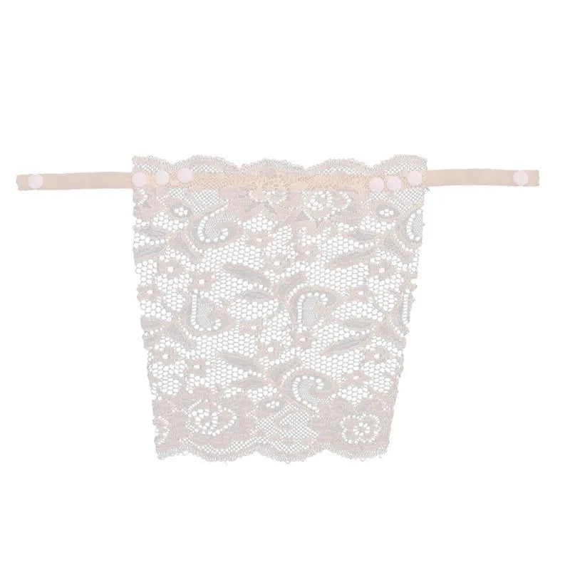 Couvre Décolleté Effet Dentelle