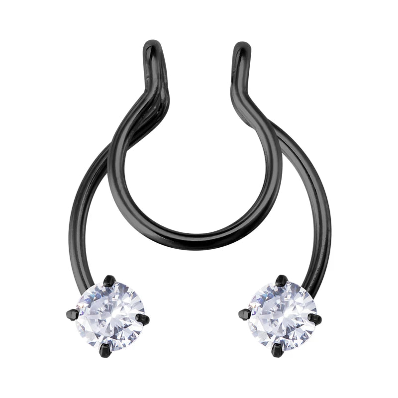 Faux Piercing Septum avec Boule