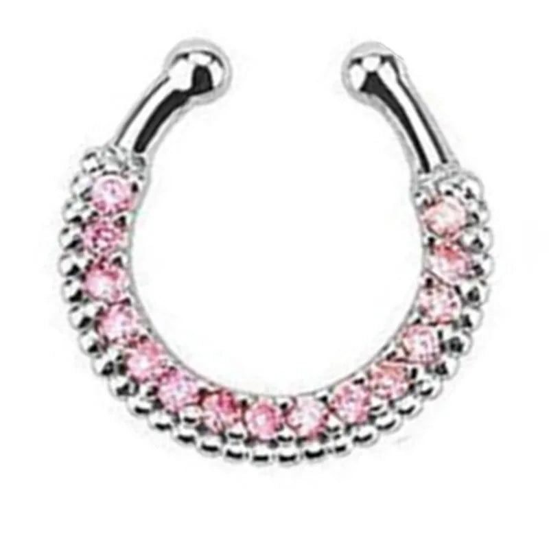 Faux Piercings Anneaux pour Septum pour le Nez