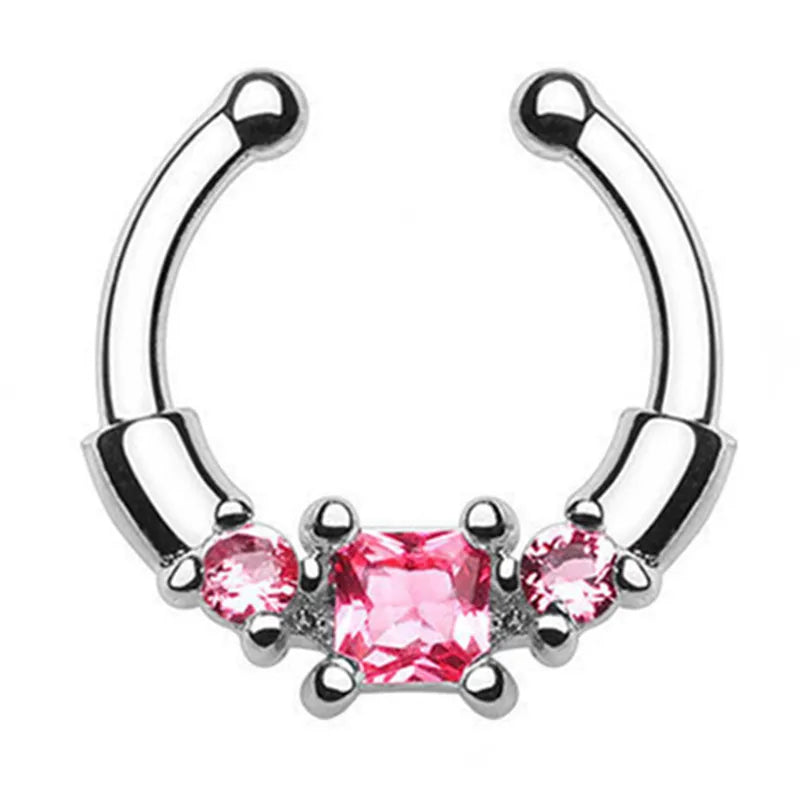 Faux Piercings Anneaux pour Septum pour le Nez