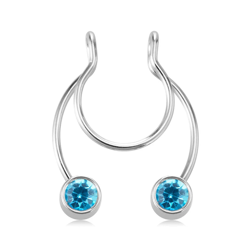 Faux Piercing Septum avec Boule