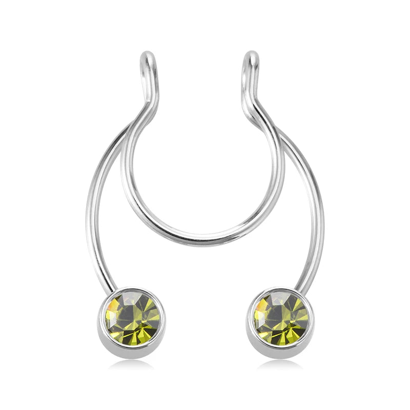 Faux Piercing Septum avec Boule