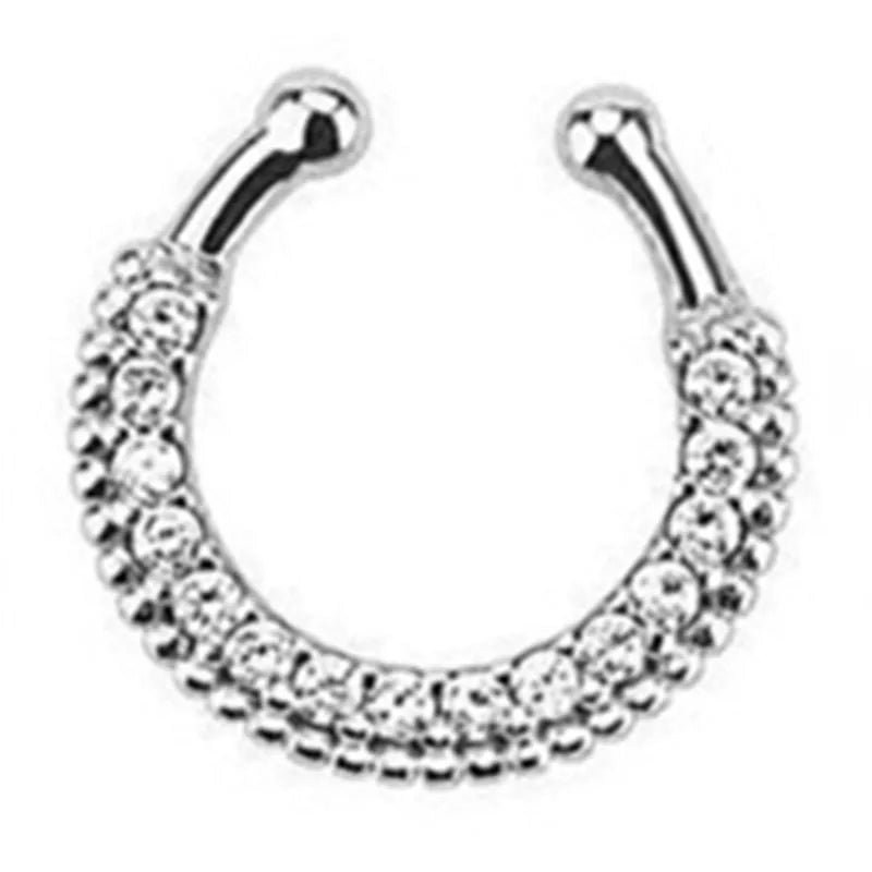 Faux Piercings Anneaux pour Septum pour le Nez