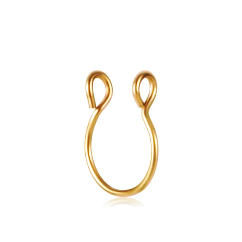 Faux Piercings Septum Tendance