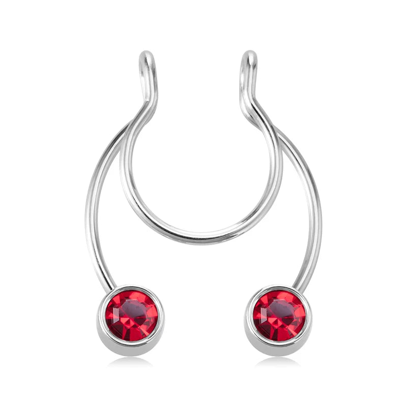 Faux Piercing Septum avec Boule