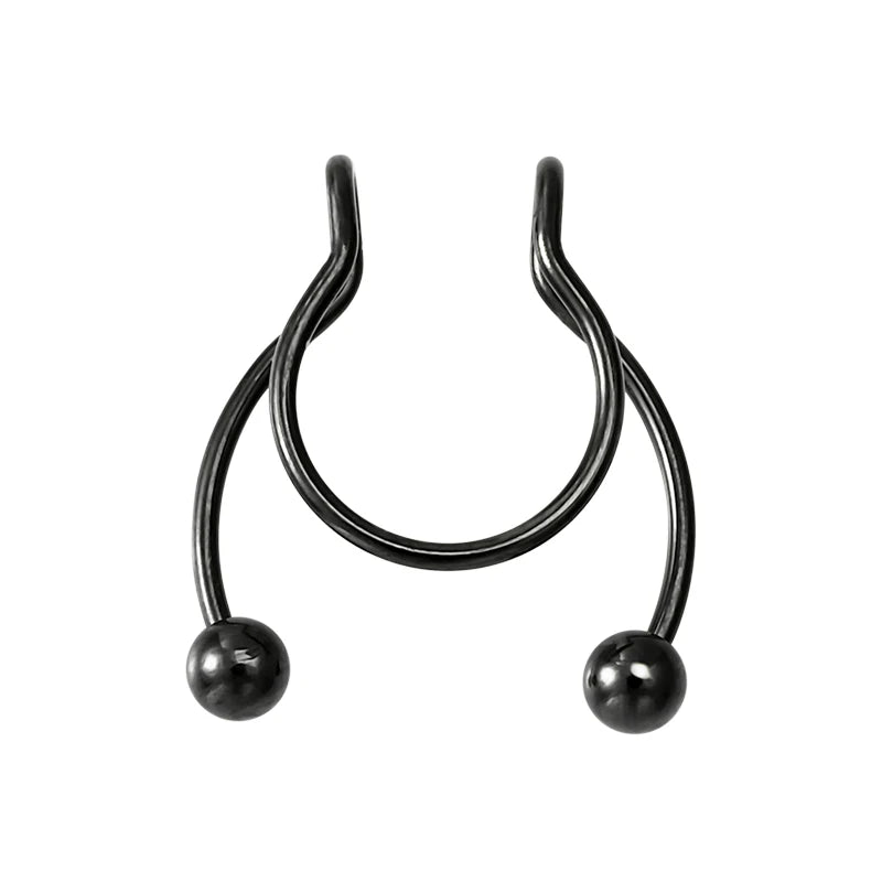 Faux Piercing Septum avec Boule
