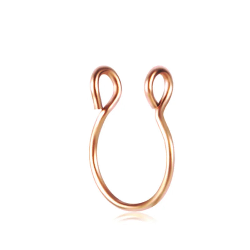 Faux Piercings Septum Tendance