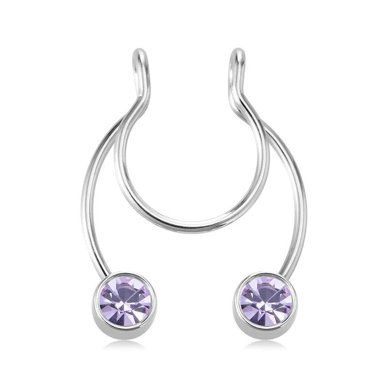 Faux Piercing Septum avec Boule