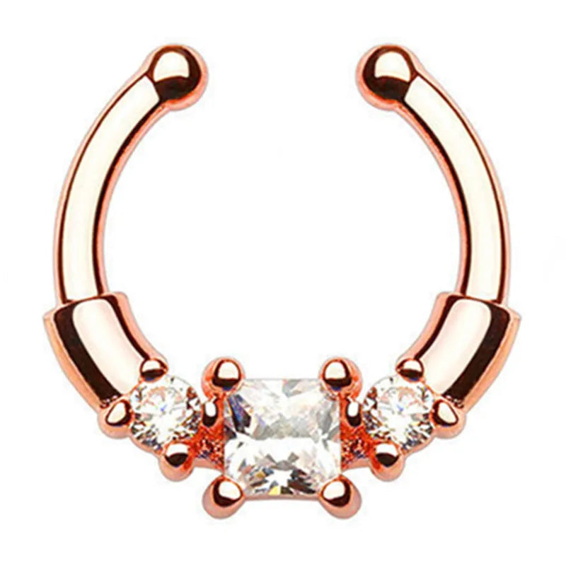 Faux Piercings Anneaux pour Septum pour le Nez