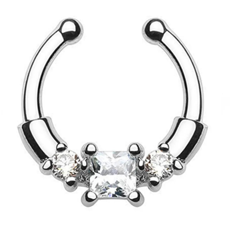 Faux Piercings Anneaux pour Septum pour le Nez