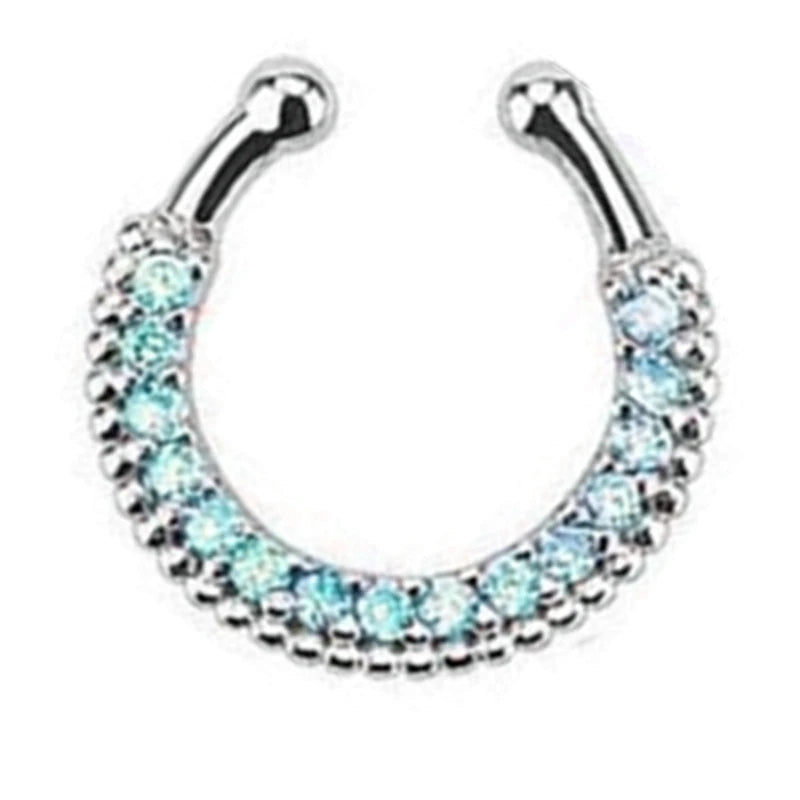 Faux Piercings Anneaux pour Septum pour le Nez