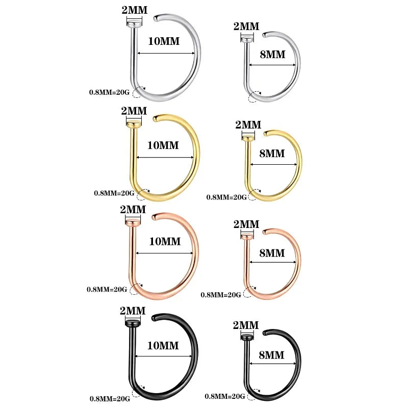 Faux Percing pour Nez Hype