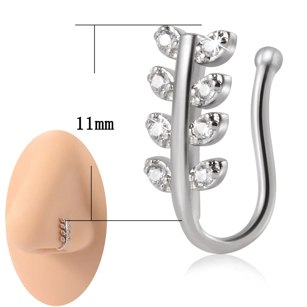 Faux Piercings Pour Nez Jolis