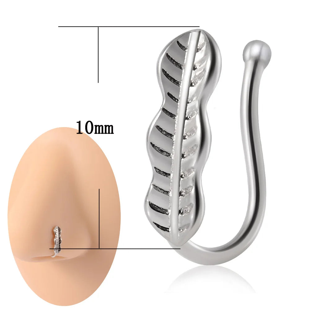 Faux Piercings Pour Nez Jolis