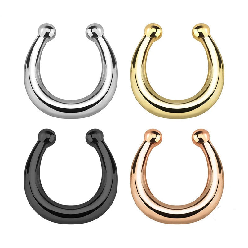 Faux Piercing Septum Taureau