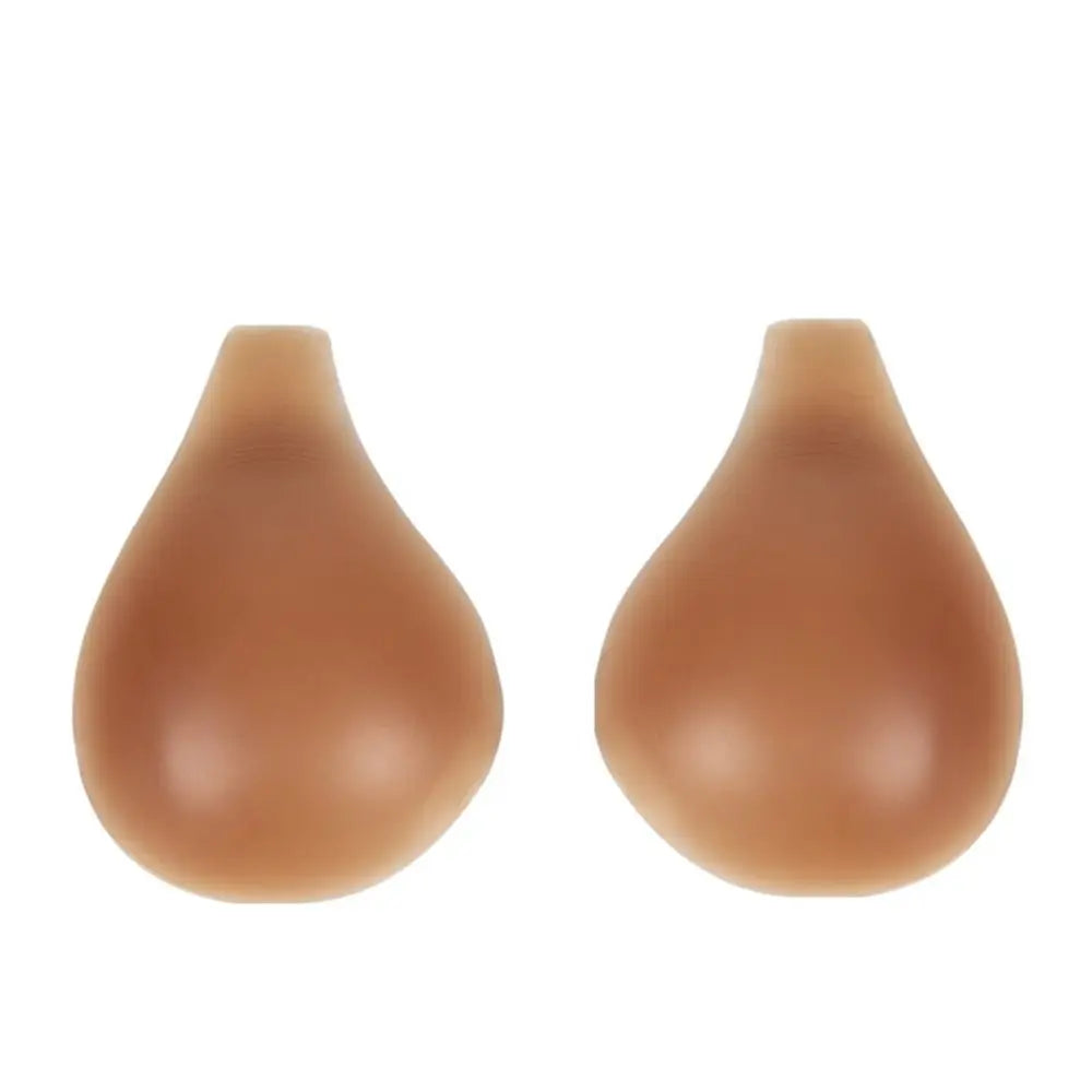 Paire de cache tétons collants marron