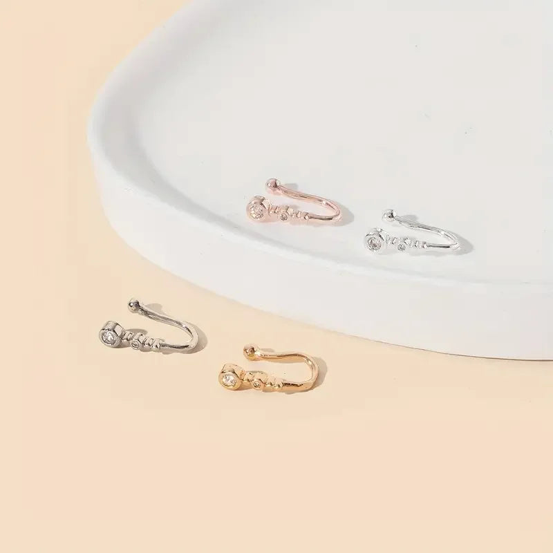 Faux Piercing Septum pour le Nez Hip Hop