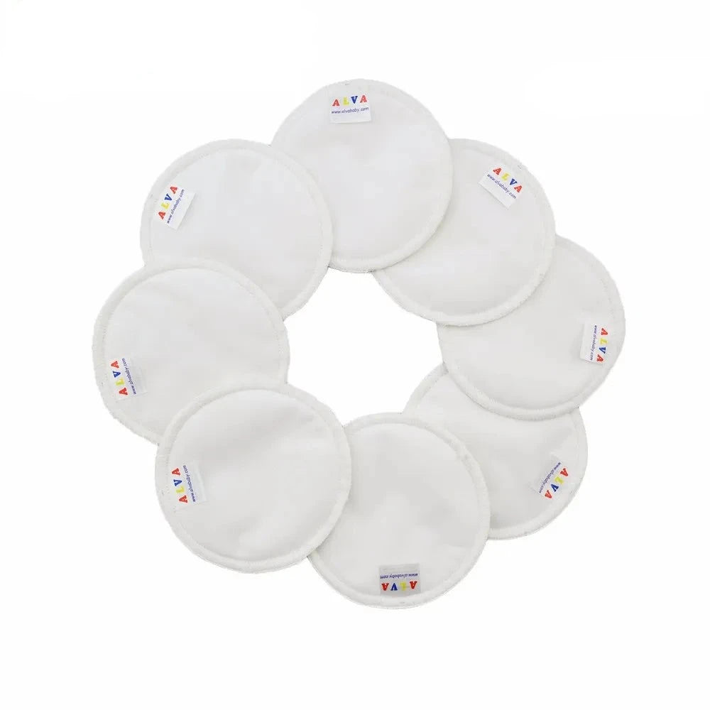 Coussinets d’Allaitement Lavable en Bambou