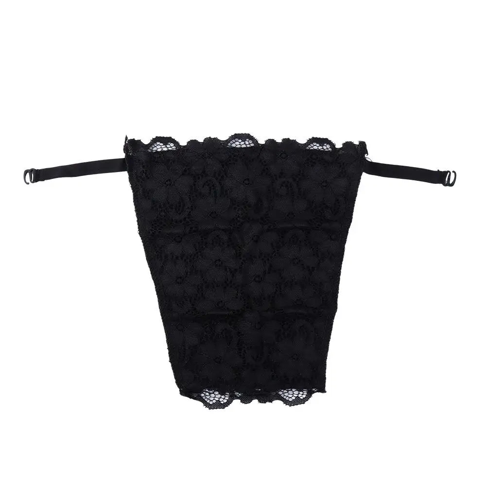 Cache décolleté top invisible noir