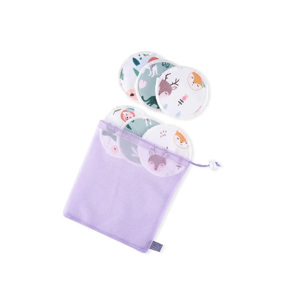 Lot de 6 Coussinets d’Allaitement Lavable