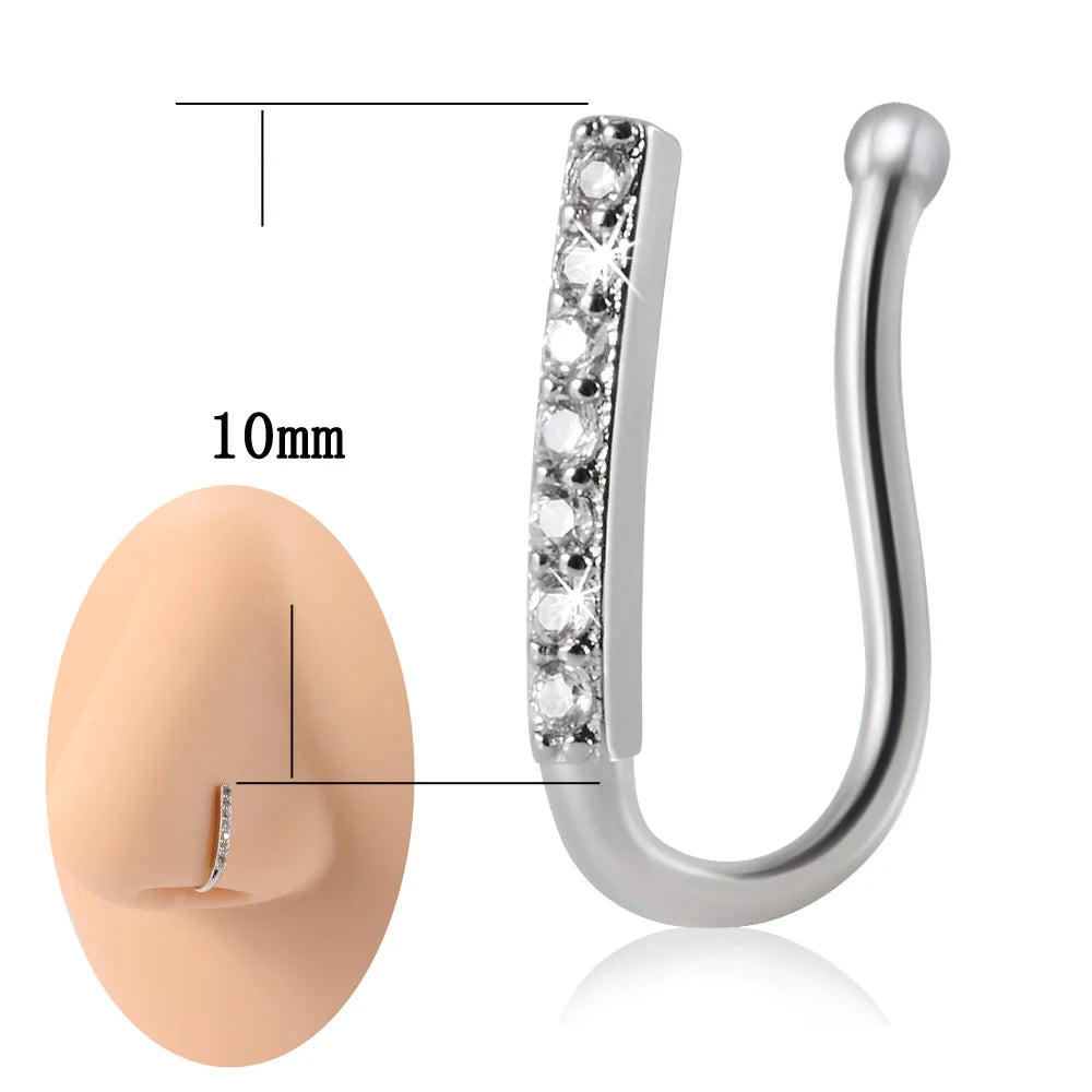 Faux Piercings Pour Nez Jolis