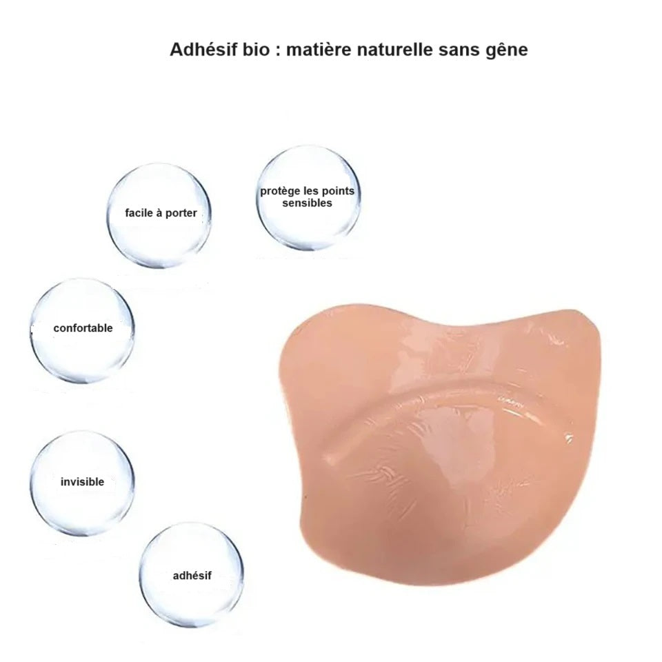 Adhésif pour les seins avantages