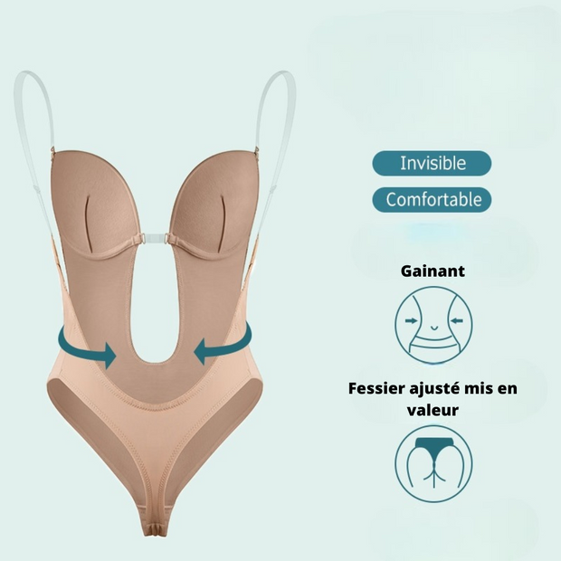 Bustier gainant sales dos nu mariage