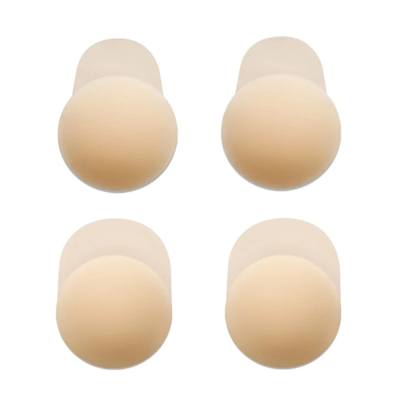 Cache Mamelons en Silicone Naturelle AB