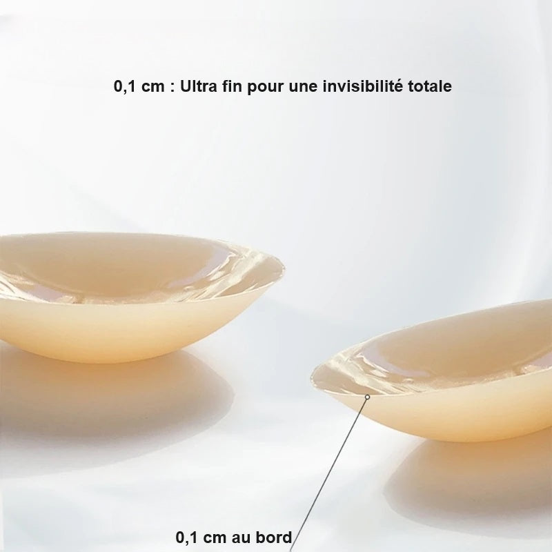 Cache Mamelons en Silicone Naturelle Invisibilité