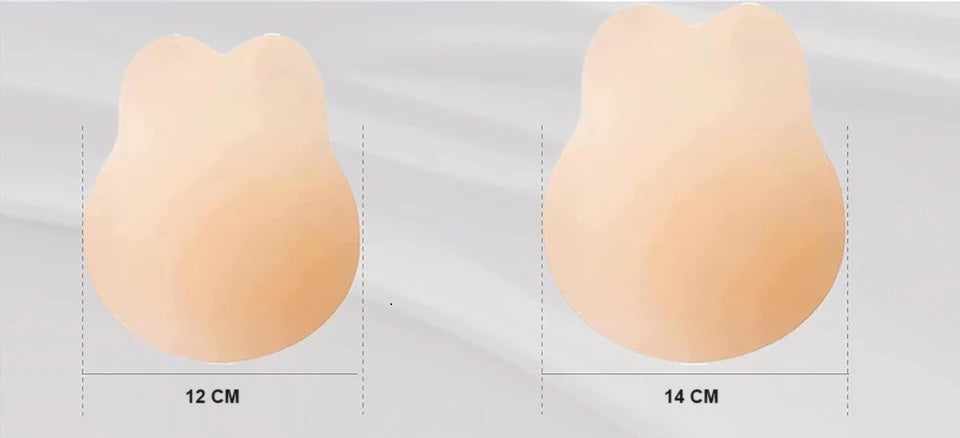 Cache tétons adhésifs réutilisable taille