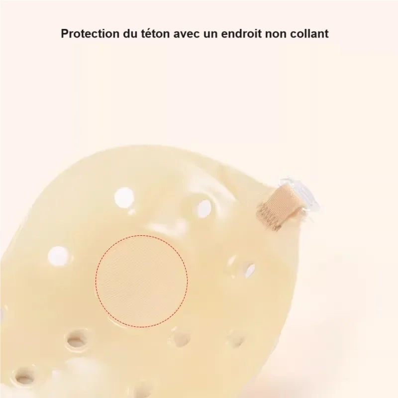 Cache téton auto adhésif avantages