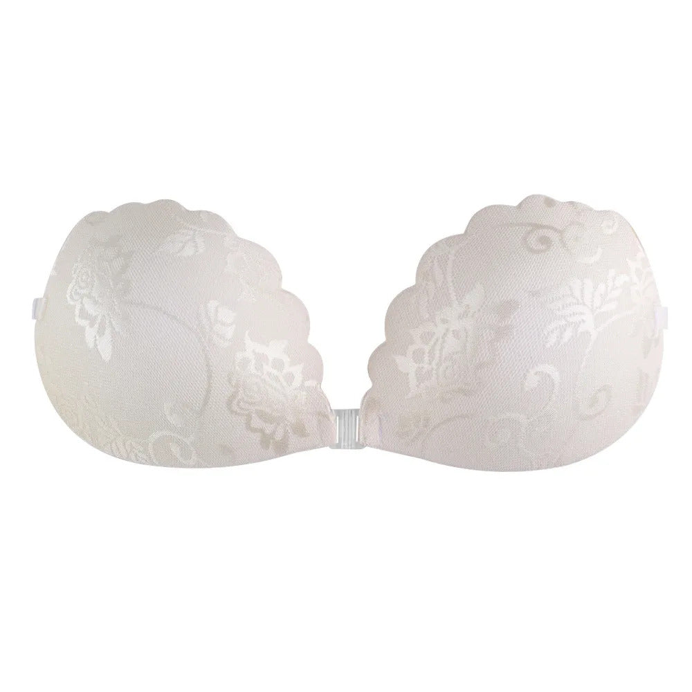 soutien-gorge adhésif silicone blanc
