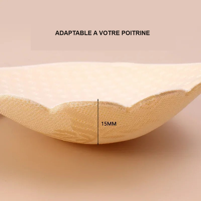 soutien-gorge adhésif silicone taille