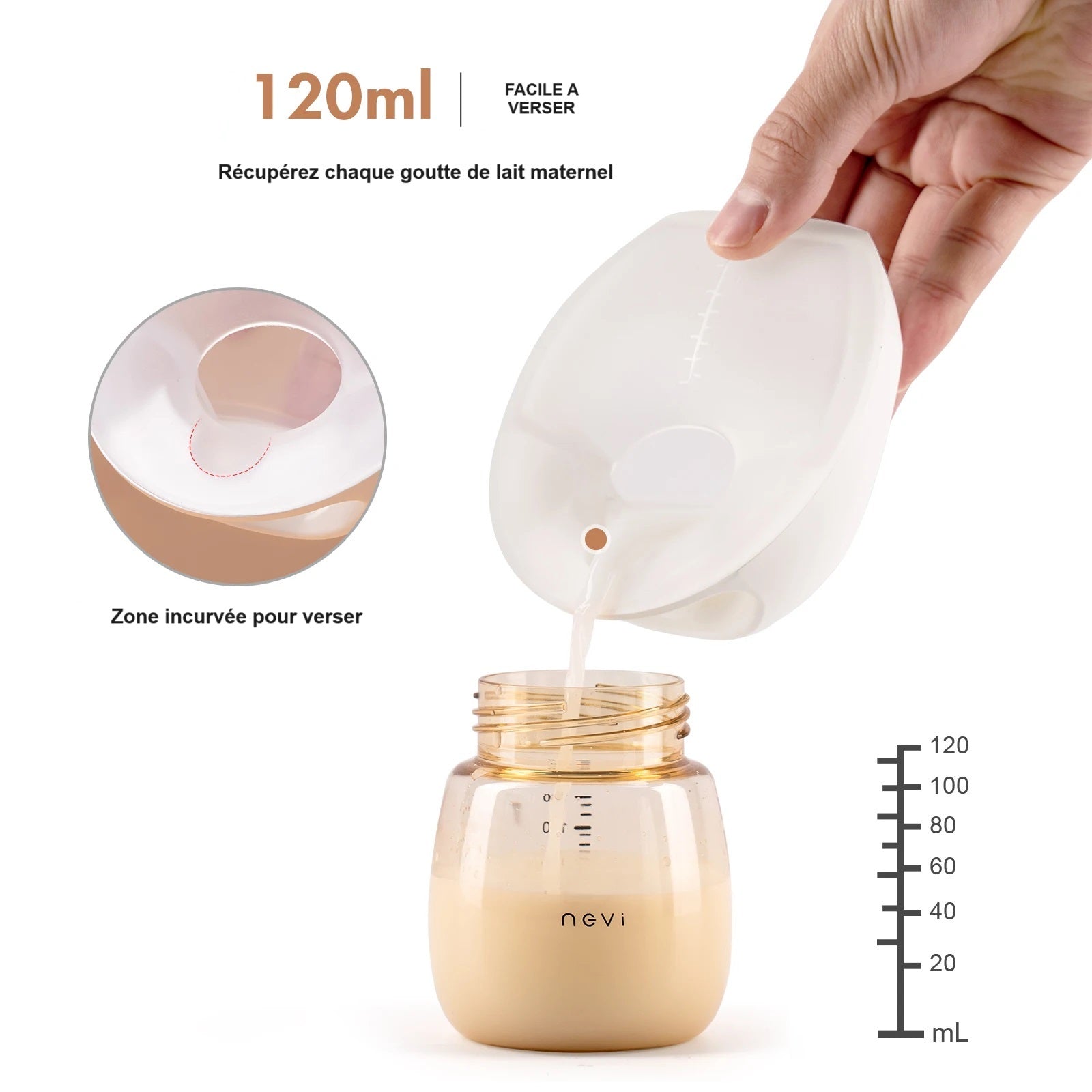 Tire Lait Manuel Push