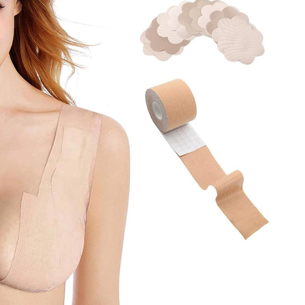 Adhésif en scotch pour seins modèle