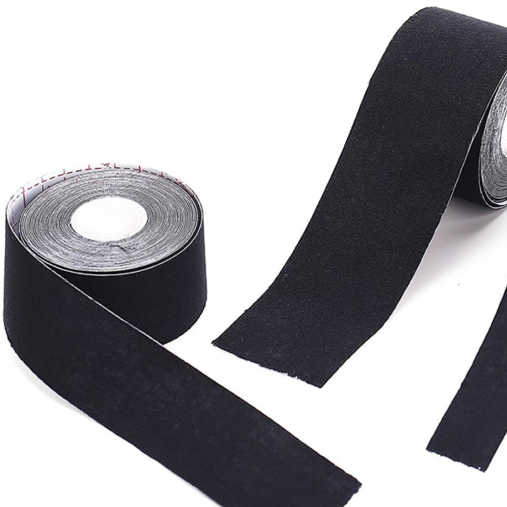 Adhésif en scotch pour seins noir