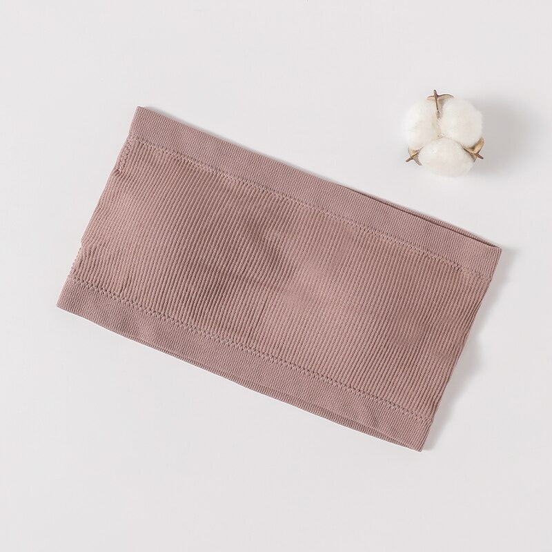 Bandeau Soutien-Gorge Invisible Bordeaux