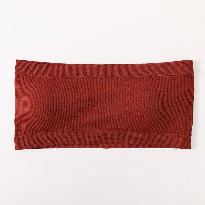 Bandeau Soutien-Gorge Invisible Caramel