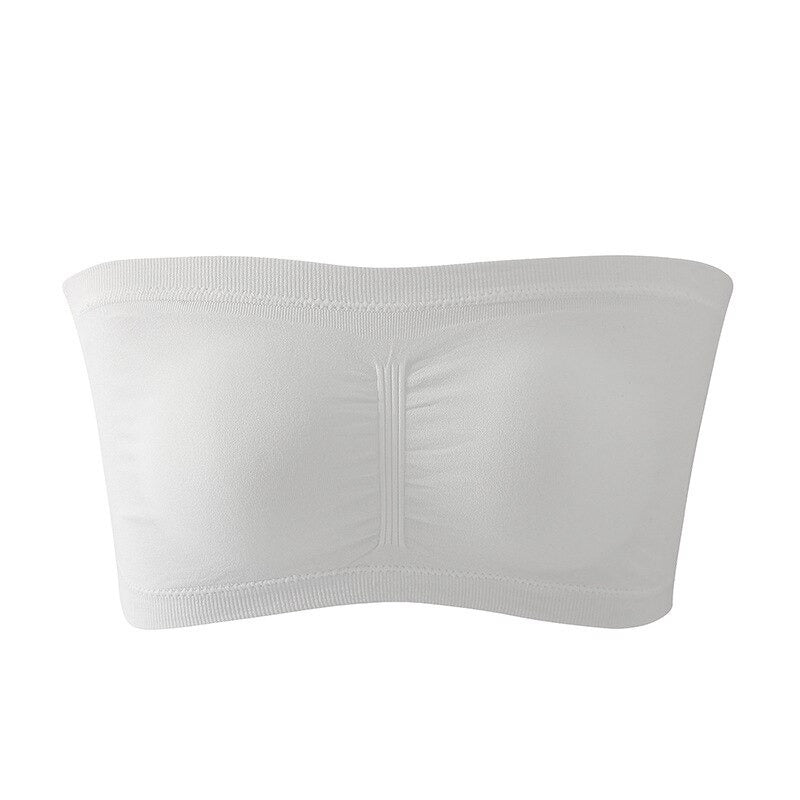 Bandeau Soutien-Gorge Toutes Tailles Blanc