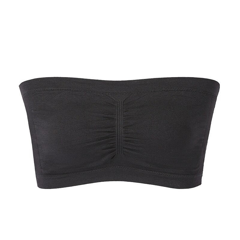 Bandeau Soutien-Gorge Toutes Tailles noir