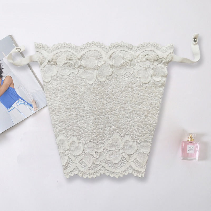 Cache décolleté Blanc