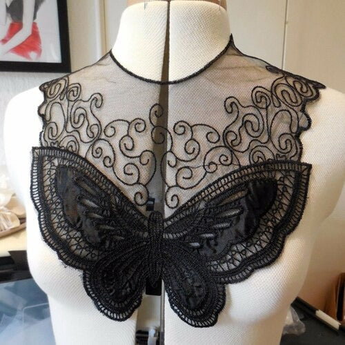 Cache décolleté noir