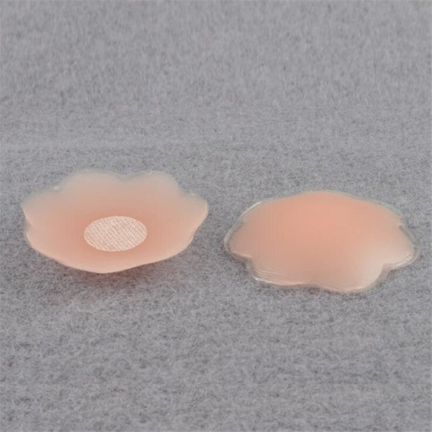 Cache-tétons Invisibles En Silicone - Lot De 10 Paires - Autoadhésif, Lavable, Réutilisable - Taille Unique Pour Tenues Dos Nu, Sans Soutien-gorge